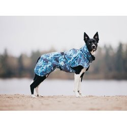 Paikka Visibility regnfrakke, Lite Petrol dye