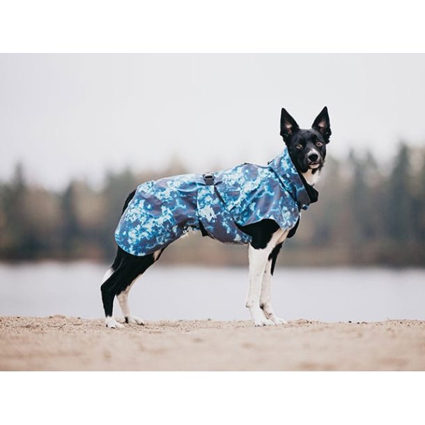 Paikka Visibility regnfrakke, Lite Petrol dye