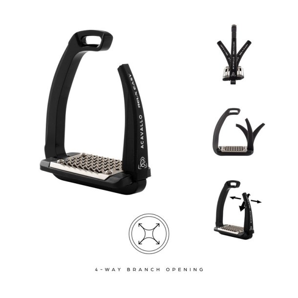 Acavallo Stirrups REL-X Easy