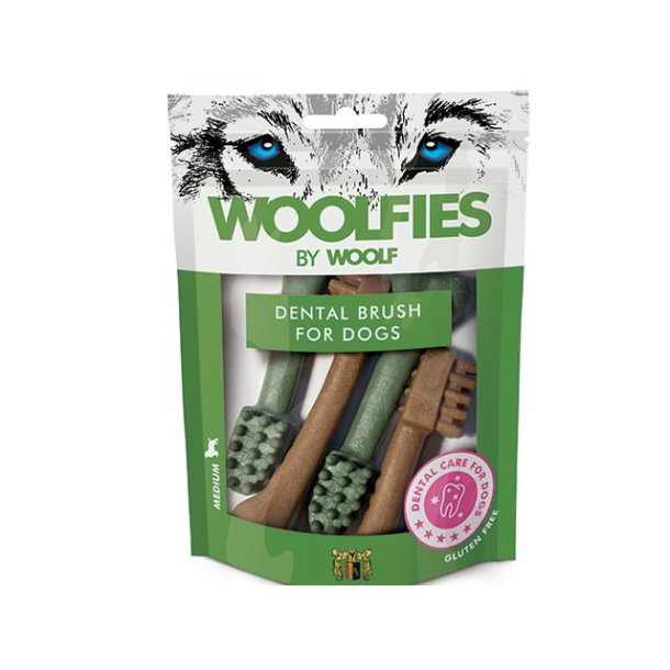 Woolfies Dental Brush Medium