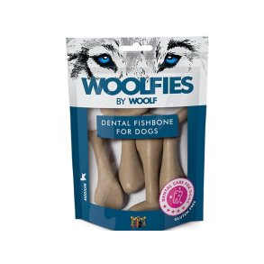 Woolfies Dental Fishbone Medium
