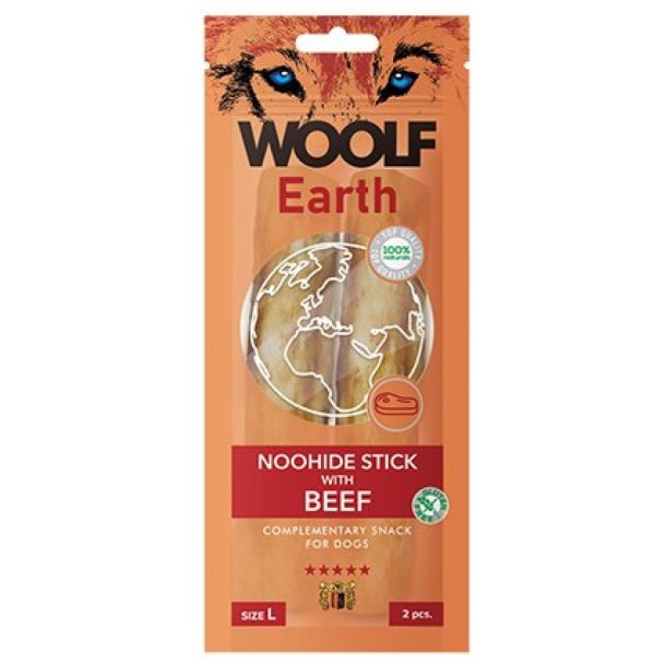 Woolf Earth Noohide Sticks Beef