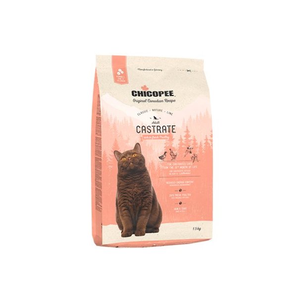 Chicopee CNL Cat Castrate Fjerkr, 1,5kg