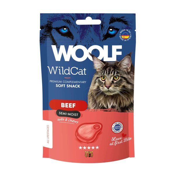 Woolf WildCat, Beef, 50g