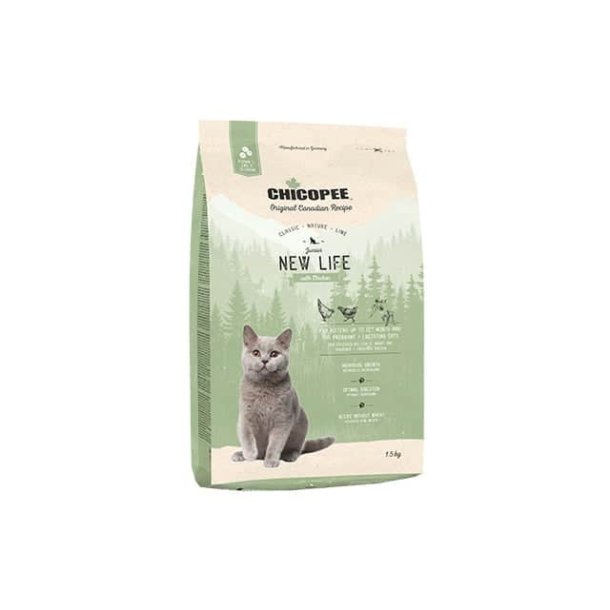 Chicopee CNL Cat Junior New Life kylling, 1,5kg