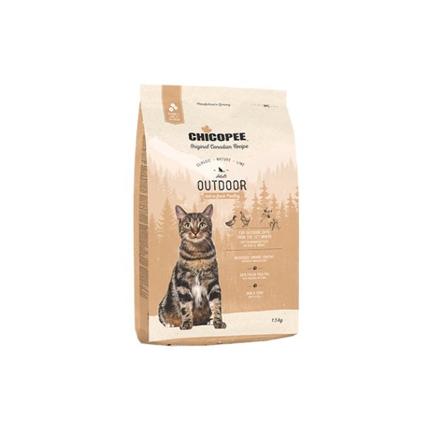 Chicopee CNL Cat Adult Outdoor Fjerkr, 1,5kg