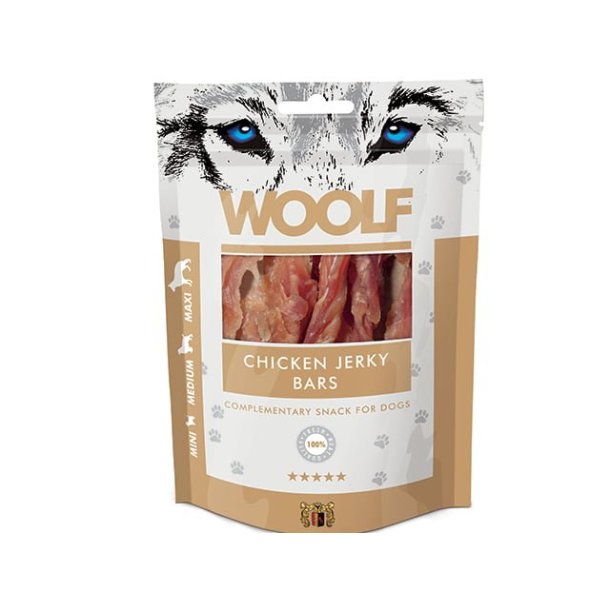 Woolf Chicken Jerky Bars