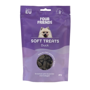 FourFriends Soft Treats Dog Duck