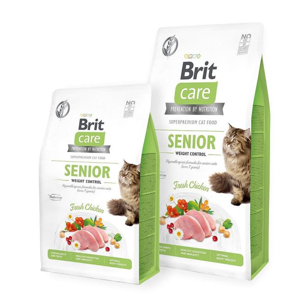 Brit Care Cat GF Senior Weight Control (grn)