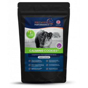 Premier Performance Calming Cookies Apple - En unik, naturlig og effektiv l�sning til hesteejere, der �nsker at reducere stress og angst hos deres heste