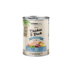 Chicopee Dog Junior Pure Kylling & And, 400g