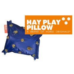 Hay PlayPillow Slowfeeder - BLUE til 14 - 16 kg