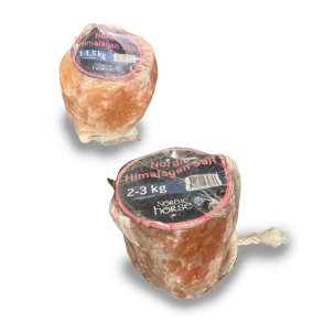 Nordic Himalayan Salt Block &ndash; naturlig himalaya sliksten til hest i stalden