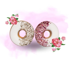 Candy Horse Donut Rose Petal and Icelandic Lichen