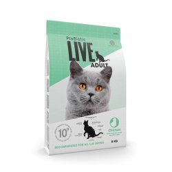 LIVE CAT Adult Kylling