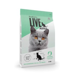 LIVE CAT Adult Kylling